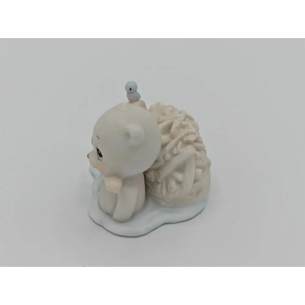 Enesco Every Mans House Is His Castle Figurine BC921 1992 Vintage Porcelain Gift
